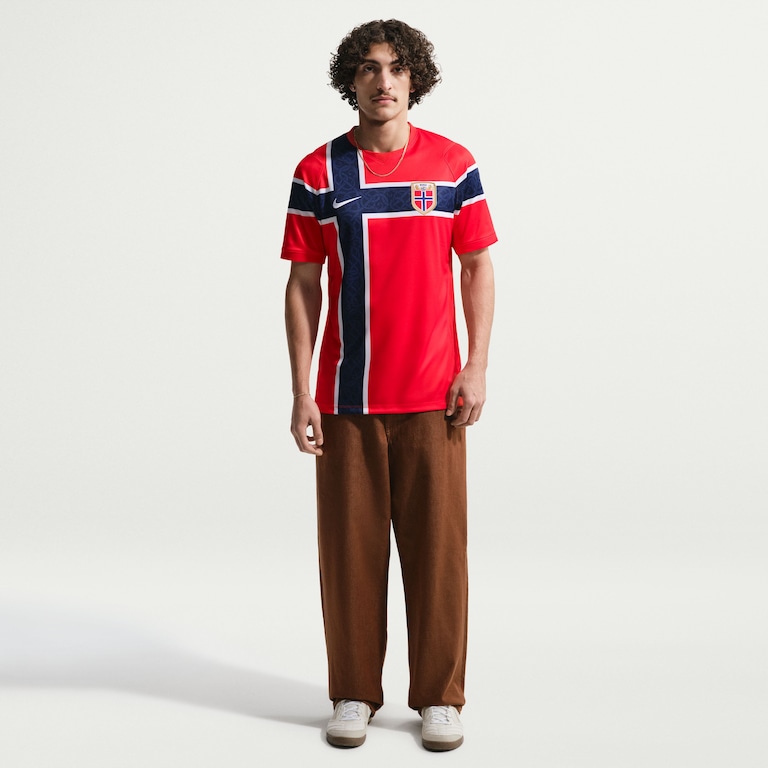Camisa Noruega Nike I 2026/27 Torcedor Pro Masculina - Foto 3