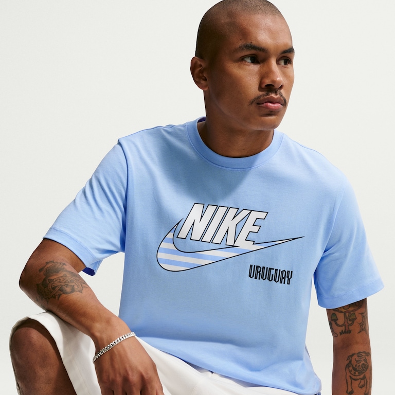 Camiseta Uruguai Nike Futura Masculina - Foto 2