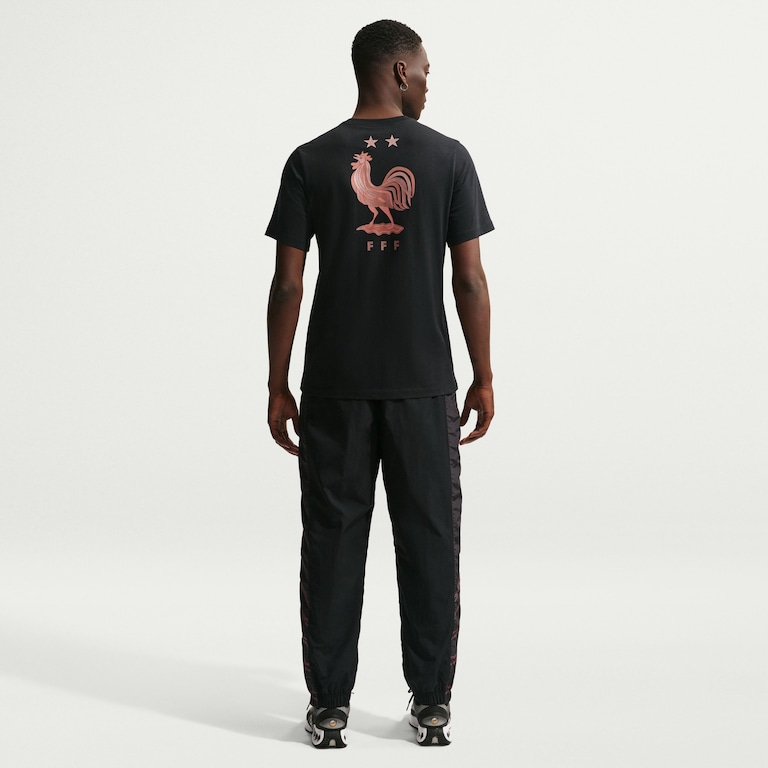 Camiseta França Nike Wordmark Masculina - Foto 4