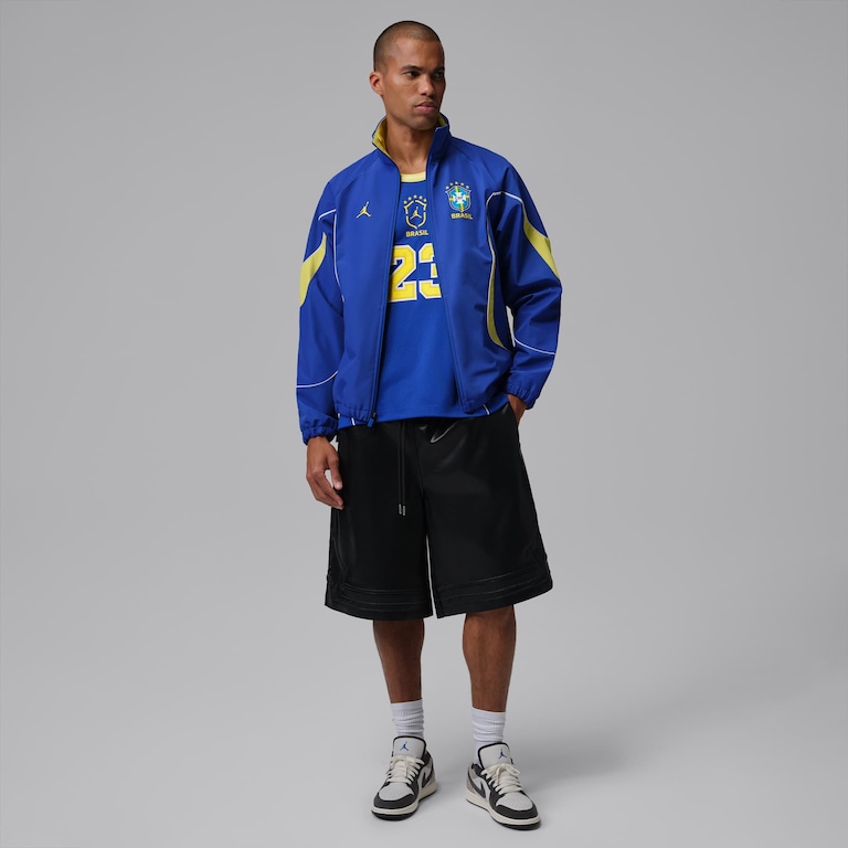 Jaqueta Brasil Jordan Hino Masculina - Foto 8