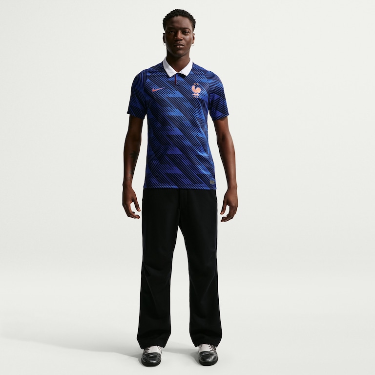 Camisa França Nike I 2026/27 Torcedor Pro Masculina - Foto 2