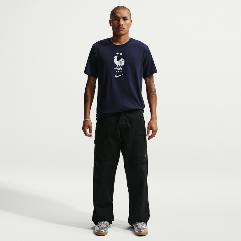 Camiseta França Nike Crest Masculina - Foto 5