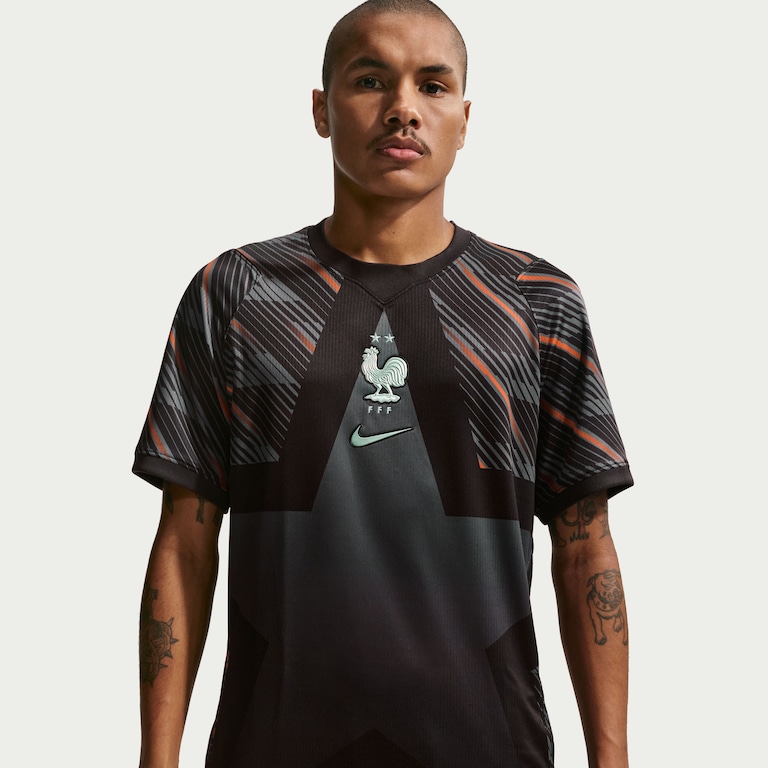 Camisa de Goleiro França Nike I 2026/27 Torcedor Pro Masculina - Foto 1
