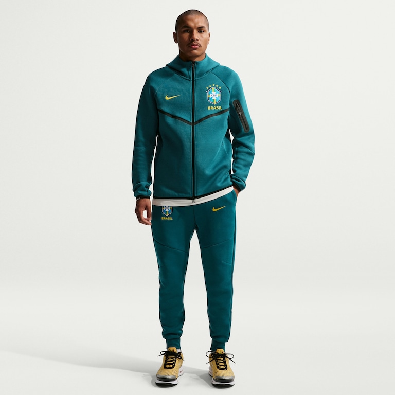 Calça Brasil Nike Tech Fleece Joggers Masculina - Foto 3