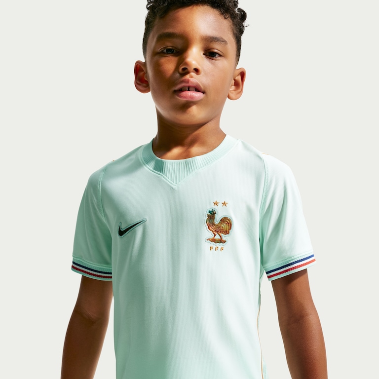 Camisa França Nike II 2026/27 Torcedor Pro Infantil - Foto 3