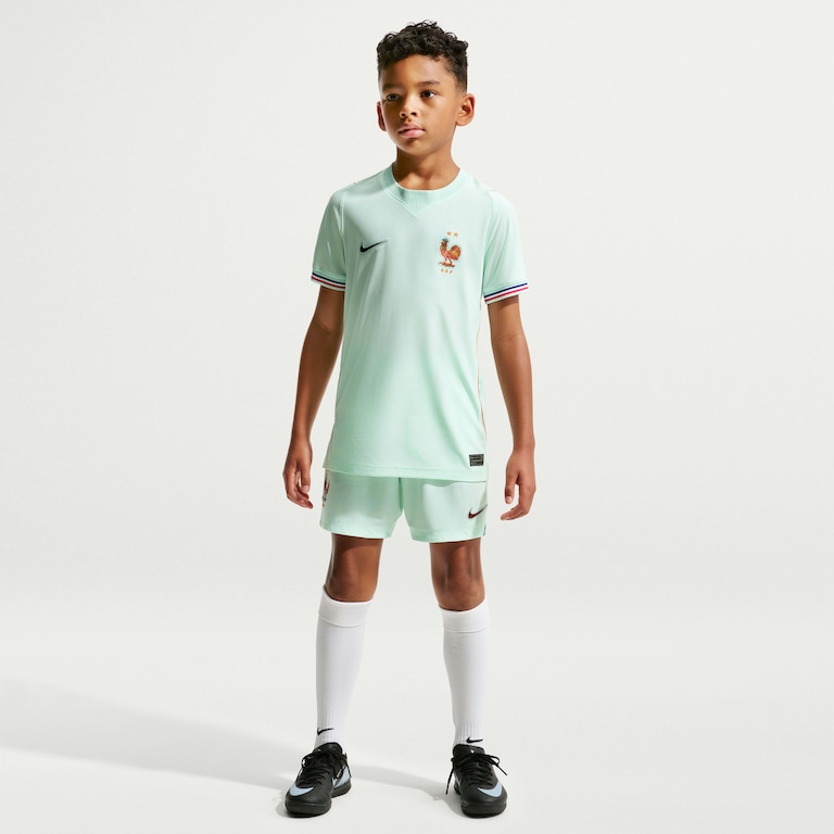 Camisa França Nike II 2026/27 Torcedor Pro Infantil - Foto 4