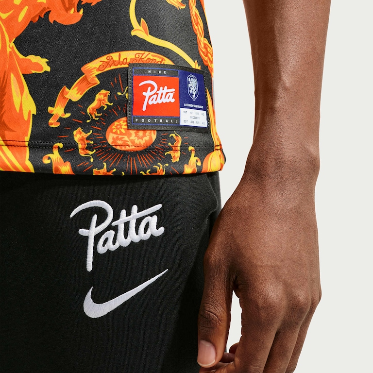 Camiseta Holanda Nike x Patta Dri-FIT Academy Pro Pré-Jogo Masculina - Foto 6
