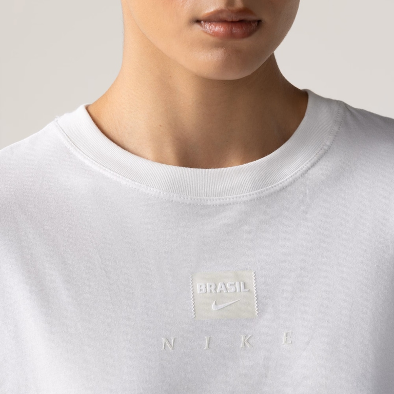 Camiseta Brasil Nike Tonal Feminina - Foto 4