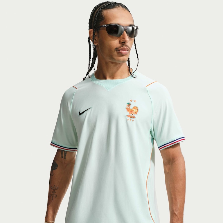 Camisa França Nike II 2026/27 Torcedor Pro Masculina - Foto 1