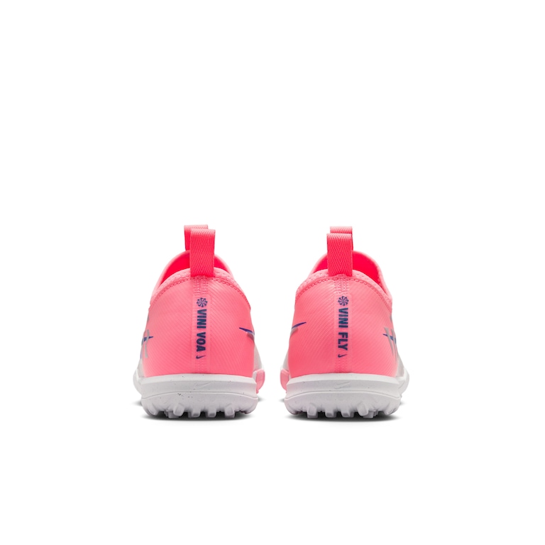 Chuteira Vini Jr Society Nike Mercurial Zoom Vapor 16 Academy Infantil - Foto 6