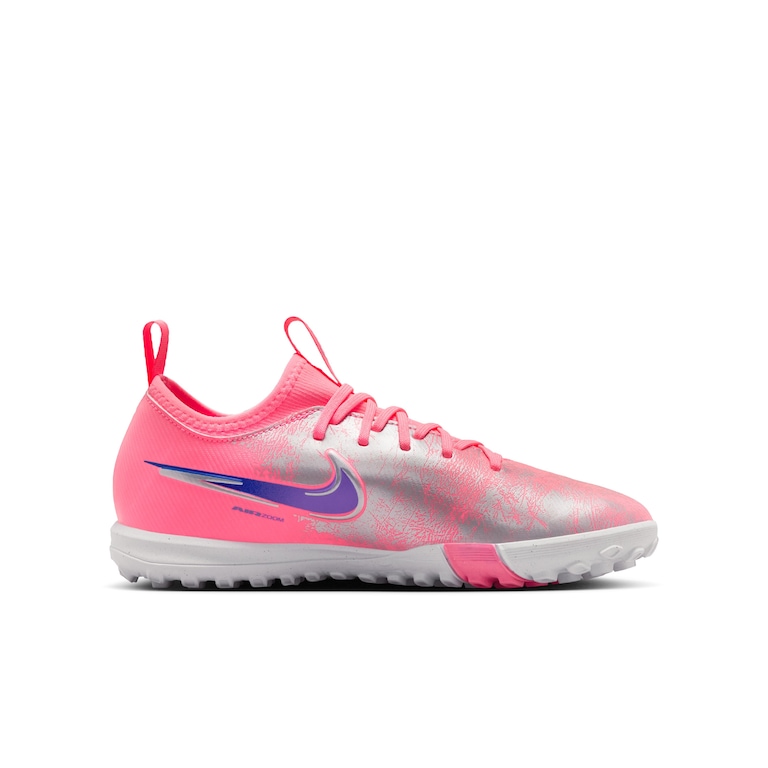 Chuteira Vini Jr Society Nike Mercurial Zoom Vapor 16 Academy Infantil - Foto 3
