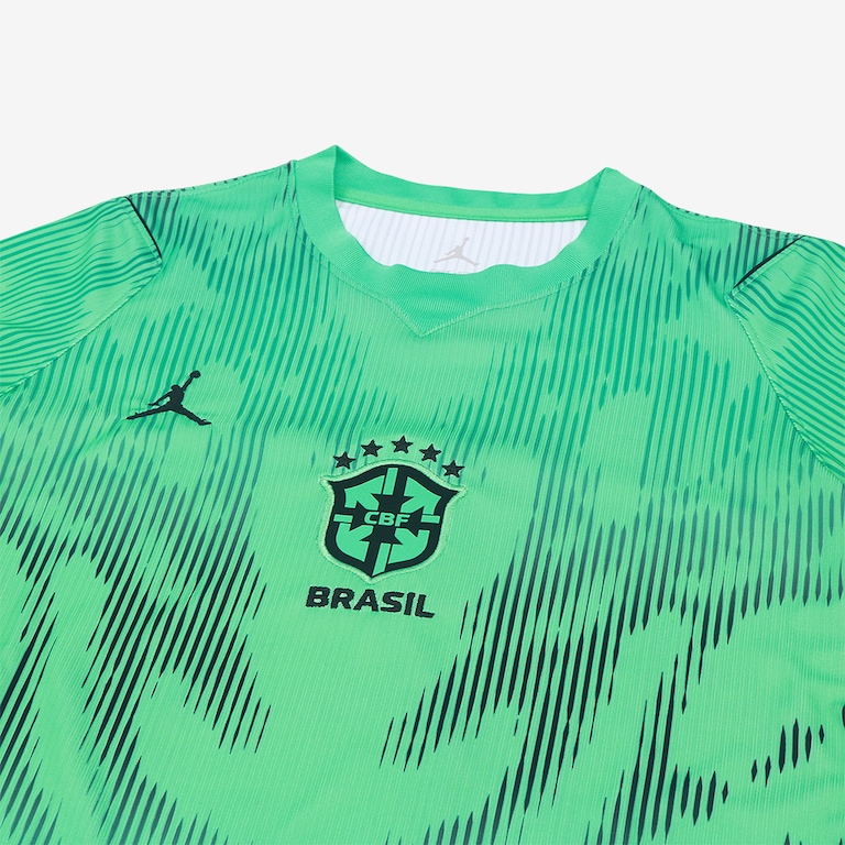 Camisa de Goleiro Brasil Jordan 2026/27 Torcedora Pro Feminina - Foto 4