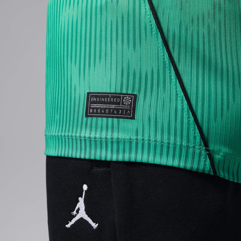 Camisa de Goleiro Brasil Jordan II 2026/27 Torcedor Pro Infantil - Foto 5