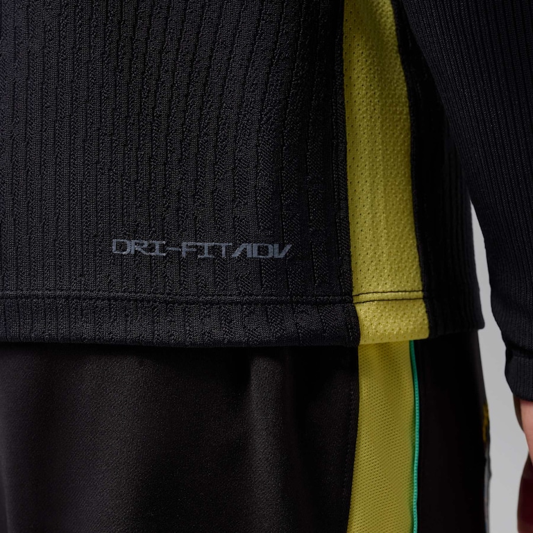 Camiseta Brasil Jordan Manga Longa Strike Elite 2026 Treino Masculina - Foto 8