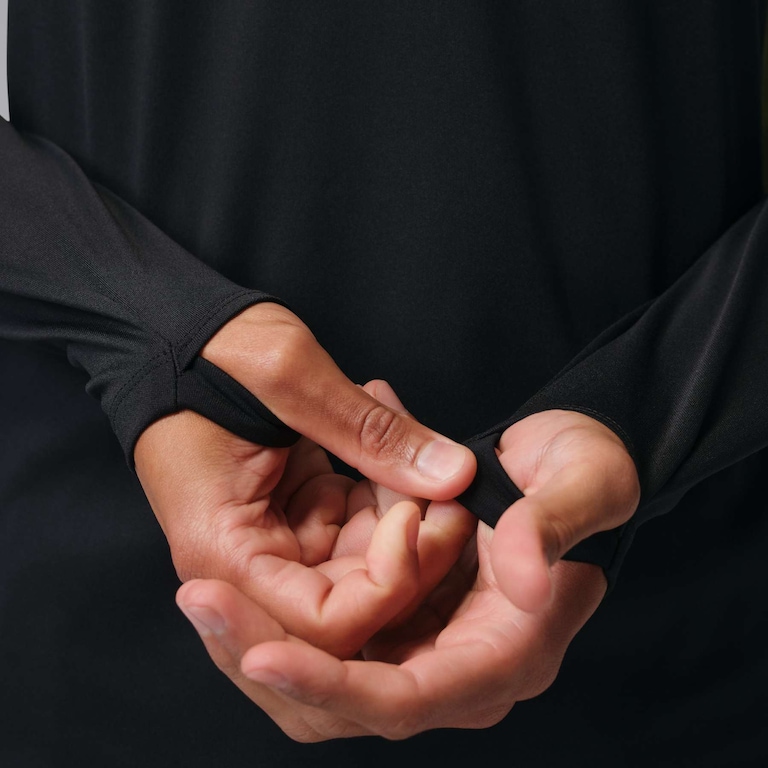 Camiseta Brasil Jordan Manga Longa Academy Pro 2026 Treino Masculina - Foto 5