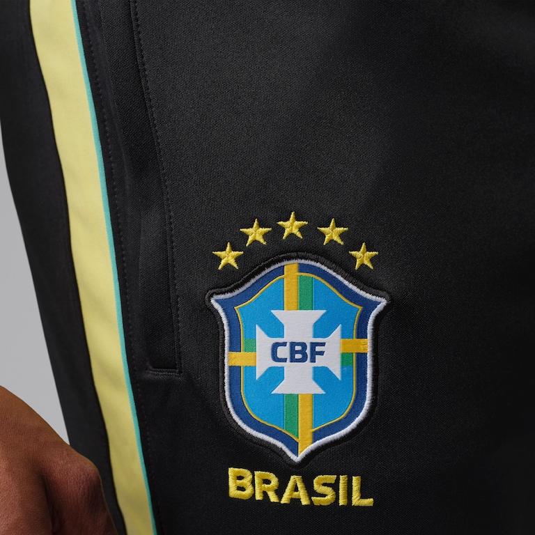 Calça Brasil Jordan Academy Pro Track 2026 Treino Masculina - Foto 5