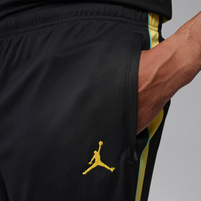 Calça Brasil Jordan Academy Pro Track 2026 Treino Masculina - Foto 6