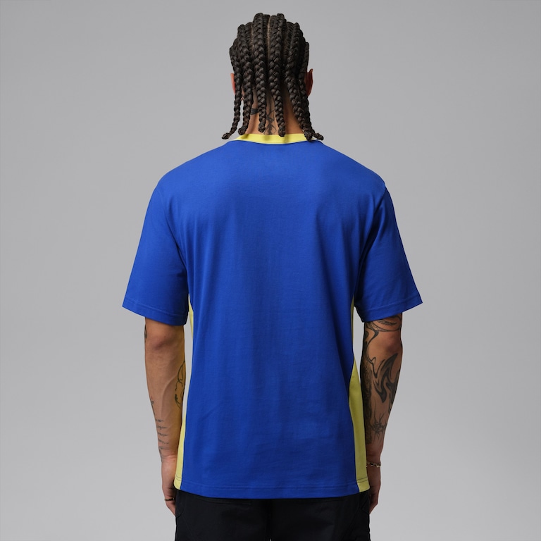 Camiseta Brasil Air Jordan 85 Crew Masculina - Foto 4