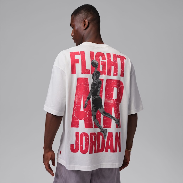 Camiseta Jordan Flight Graphic Basketball 96 Masculina - Foto 4