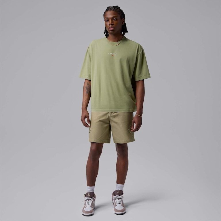 Camiseta Jordan Flight Essentials 96 Oversized Pocket Masculina - Foto 6