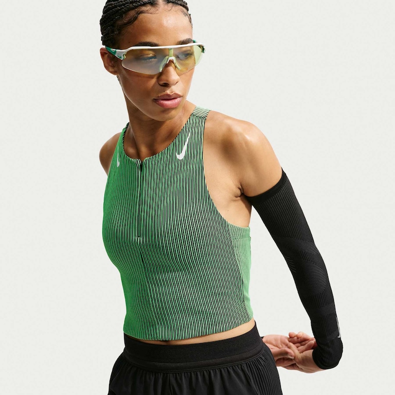 Top Cropped Dri-FIT ADV Nike Aeroswift Feminino - Foto 1