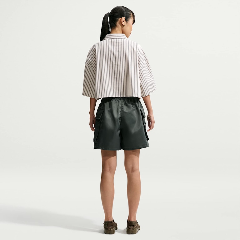 Shorts Nike Satin Cargo Feminino - Foto 5