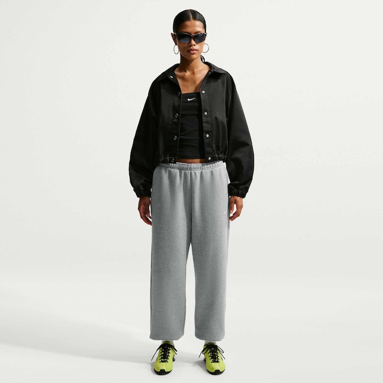 Calça Nike Fleece Oversized Feminina - Foto 1