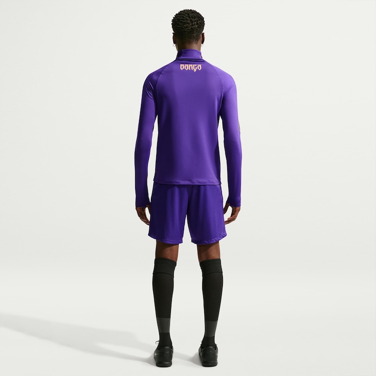 Camiseta Barcelona Nike Manga Longa Nike Drill Masculina - Foto 5