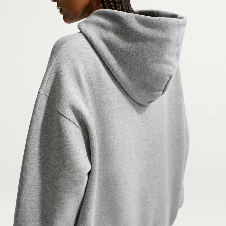 Jaqueta Nike Studio Fleece Oversized Feminino - Foto 2