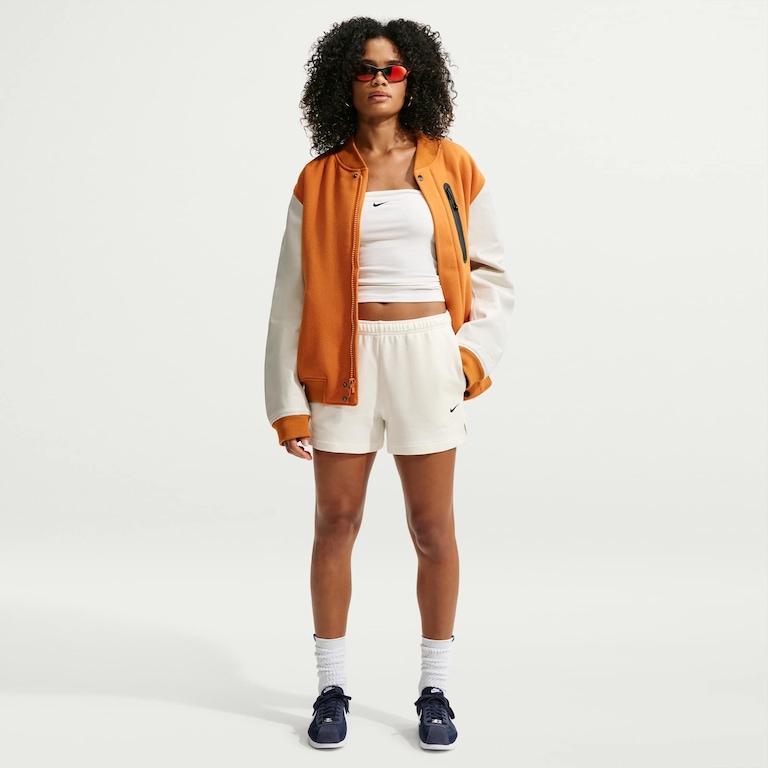 Shorts Nike Standard Fleece 4" Feminino - Foto 1