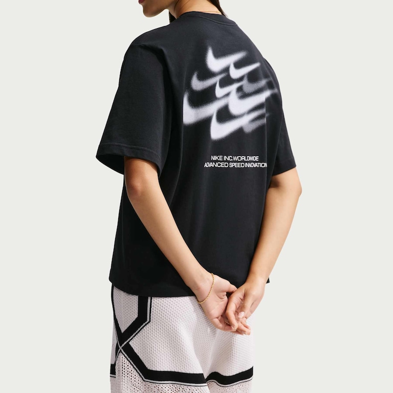 Camiseta Nike Sportswear Classic Boxy Advanced Speed Feminina - Foto 2