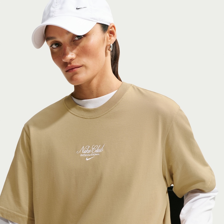 Camiseta Nike Sportswear Classic Boxy 24 Feminina - Foto 1