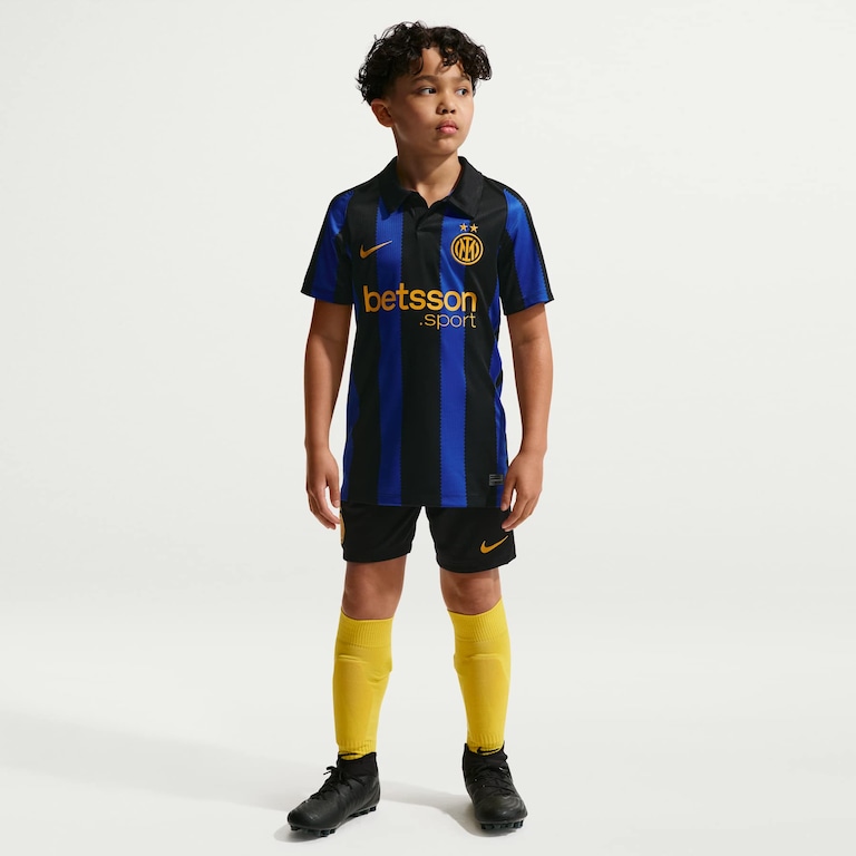 Camisa Inter de Milão Nike I 2026/27 Torcedor Pro Infantil - Foto 7