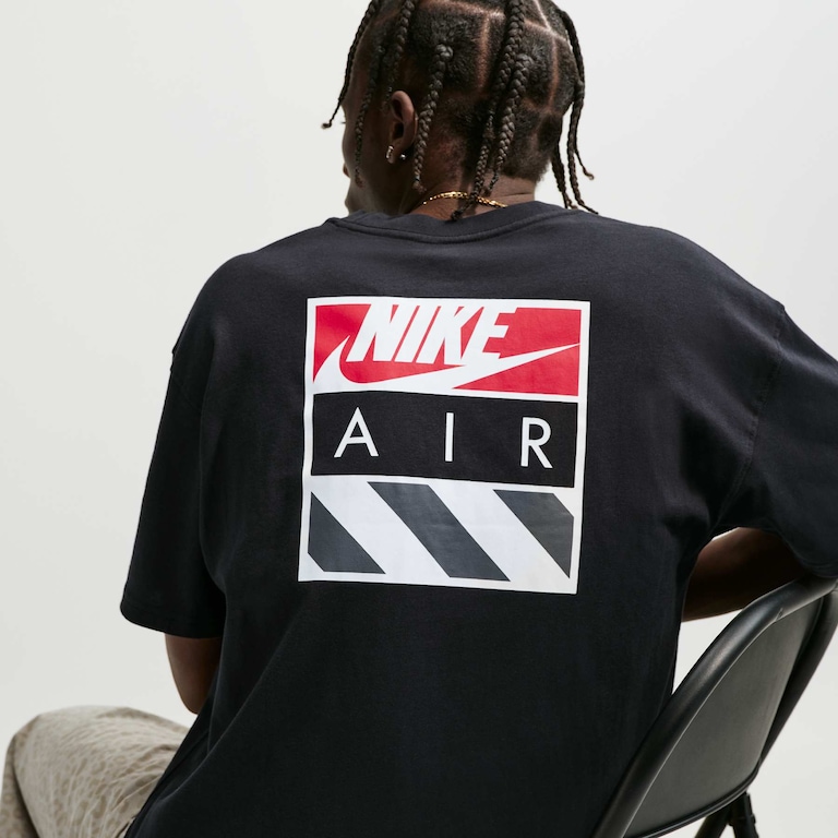 Camiseta Nike Sportswear Air Box Unissex - Foto 2
