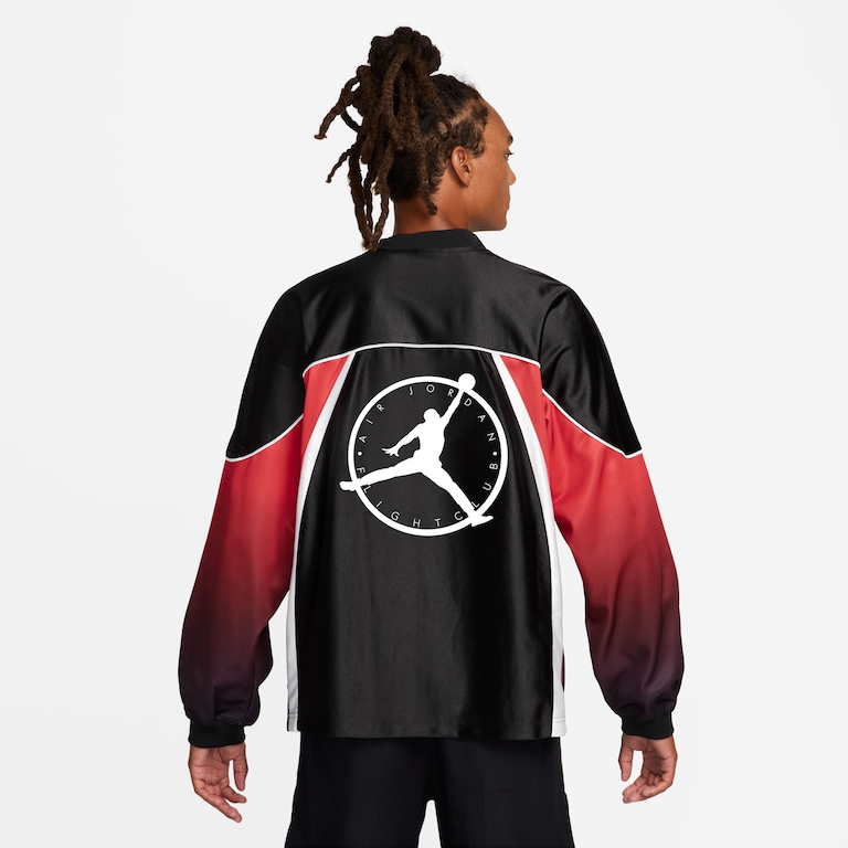 Camiseta Jordan Manga Longa Club Masculina - Foto 2