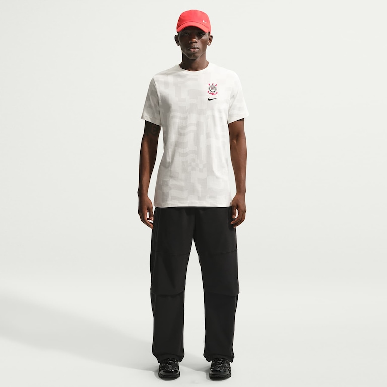 Camiseta Corinthians Nike OAP Masculina - Foto 4