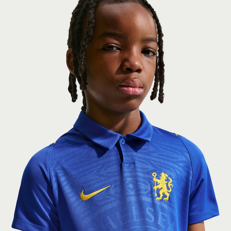 Camisa Chelsea Nike I 2026/27 Torcedor Pro Infantil - Foto 3