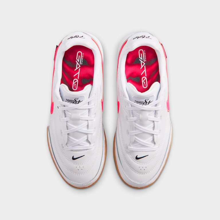 Chuteira Futsal Nike Tiempo Street Gato Infantil - Foto 4