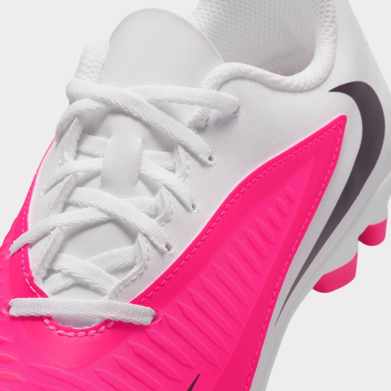 Chuteira Campo Nike Phantom 6 Club Low Infantil - Foto 8