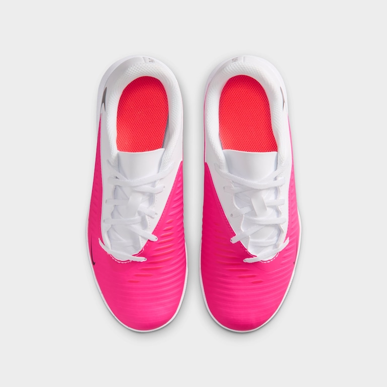 Chuteira Society Nike Phantom 6 Club Low Infantil - Foto 4