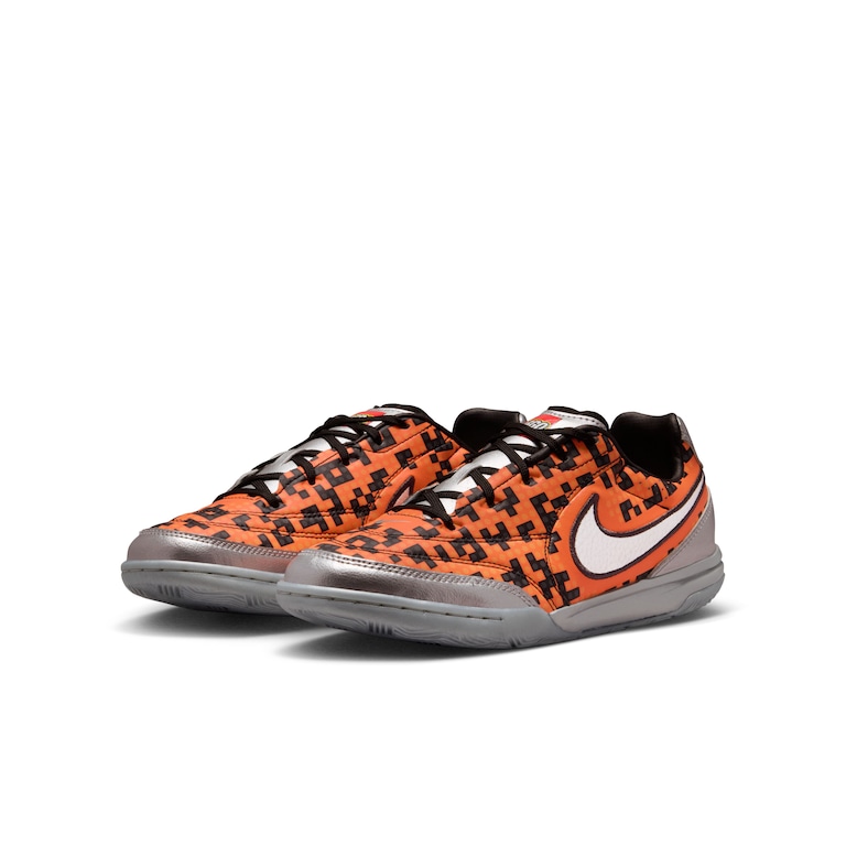 Chuteira Futsal Nike Tiempo Street Gato Nike x LEGO® Collection Infantil - Foto 5