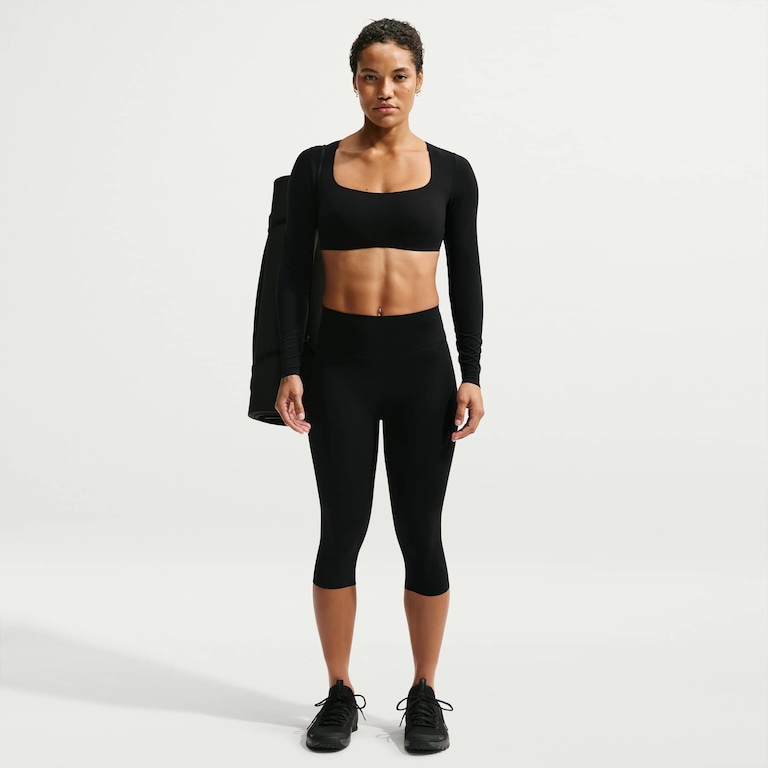 Top Dri-FIT Nike Manga Longa Zenvy Feminino - Foto 4