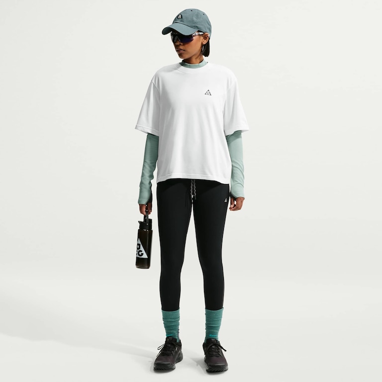 Camiseta Dri-FIT Nike ACG Boxy Hike Labor Reflective Feminina - Foto 4