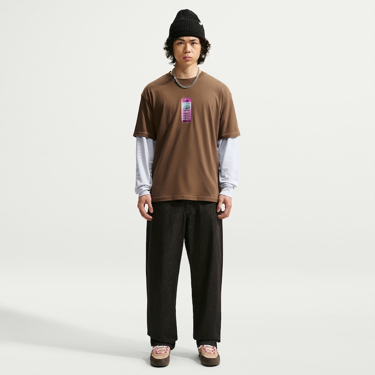 Camiseta Nike SB Phone Unissex - Foto 4