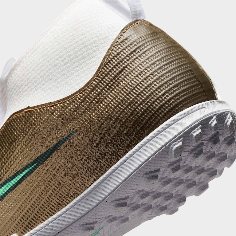 Chuteira Society Kylian Mbappé Nike Mercurial Superfly 11 Academy Infantil - Foto 8