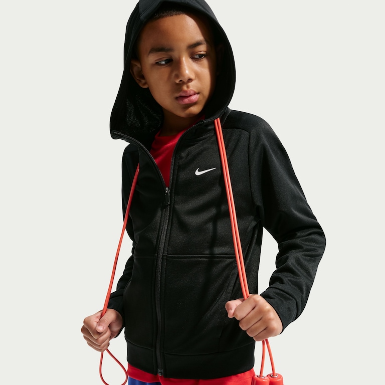 Blusão Nike Therma-FIT Fleece Infantil - Foto 2