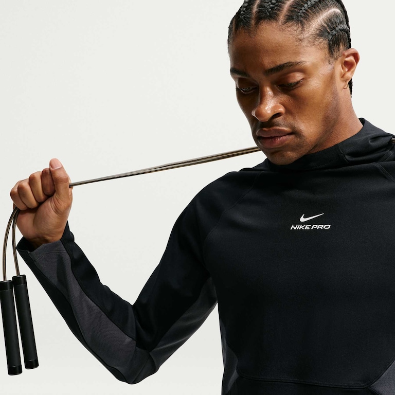 Camiseta Dri-FIT Nike Pro Manga Longa Midlayer Masculina - Foto 3