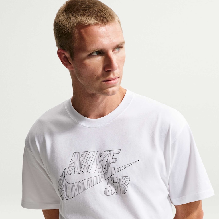 Camiseta Nike SB Logo Fill Unissex - Foto 1