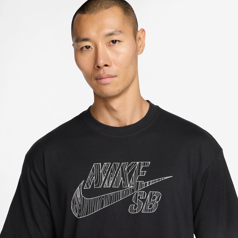 Camiseta Nike SB Logo Fill Unissex - Foto 2