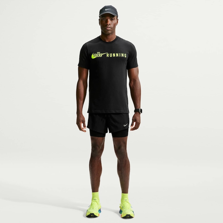 Camiseta Dri-FIT Nike Run DNA 2 Masculina - Foto 4